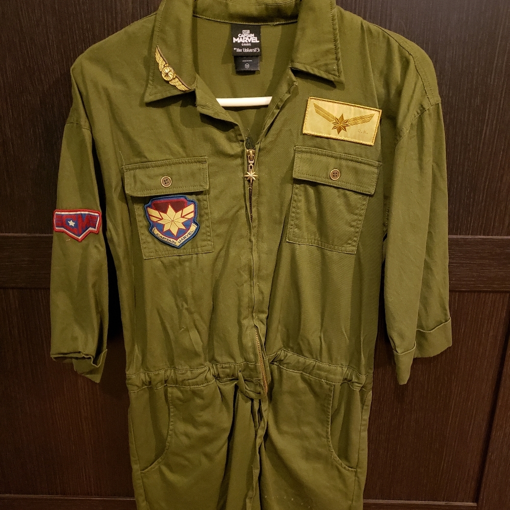 Captain Marvel Cargo Romper - Her Universe